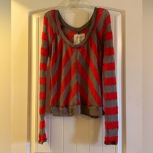 We The Free Long Sleeve Sheer Shirt.  Size Large (fits like medium).